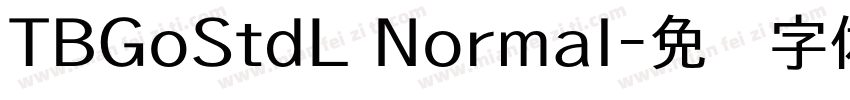 TBGoStdL Normal字体转换